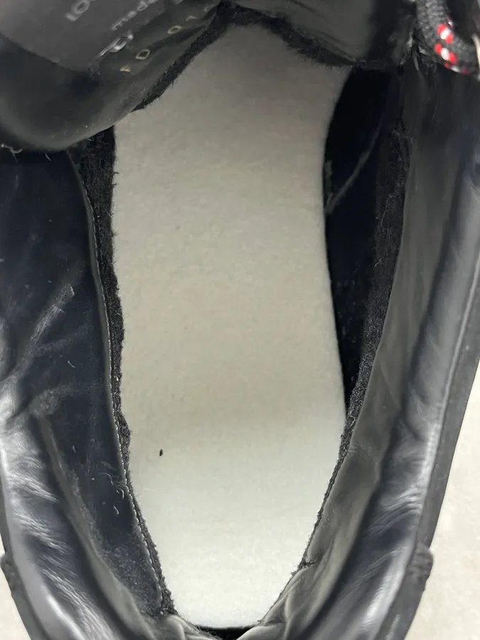 Louis Vuitton Black Suede Leather Boots - Image 9