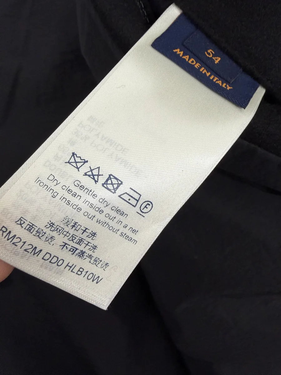Louis Vuitton Black Wool Premium Hooded LV Jacket - Image 10