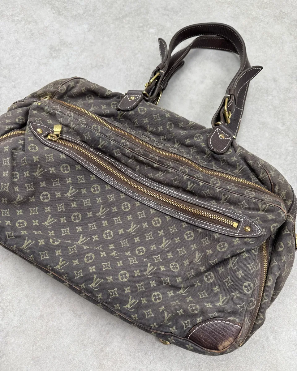 Louis Vuitton Faded Brown Monogram Canvas Shoulder Bag - Image 4