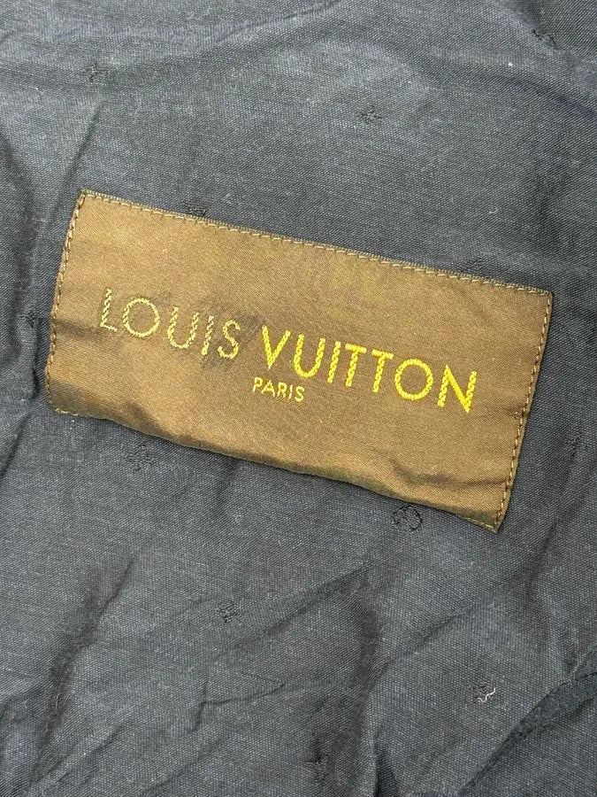 Louis Vuitton Khaki Silk Blouson Jacket - Image 14