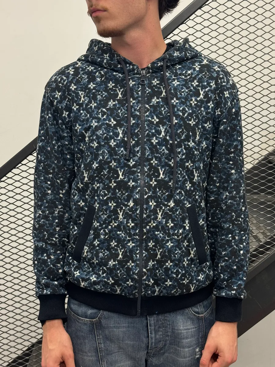 Louis Vuitton Monogram Blurred Zip-Up Hoodie - Image 2