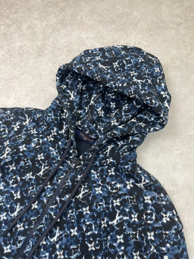 Louis Vuitton Monogram Blurred Zip-Up Hoodie - Image 5