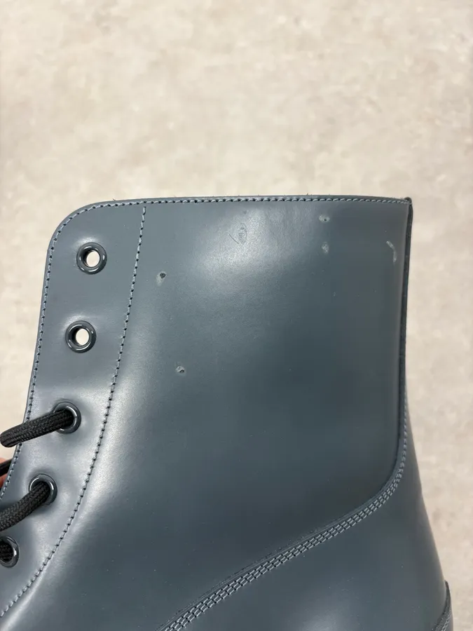 Louis Vuitton Night Blue Sample Leather Boots by Virgil Abloh - Image 10