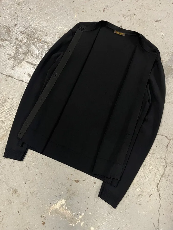 Louis Vuitton Uniformes Black Italian Cardigan - Image 6