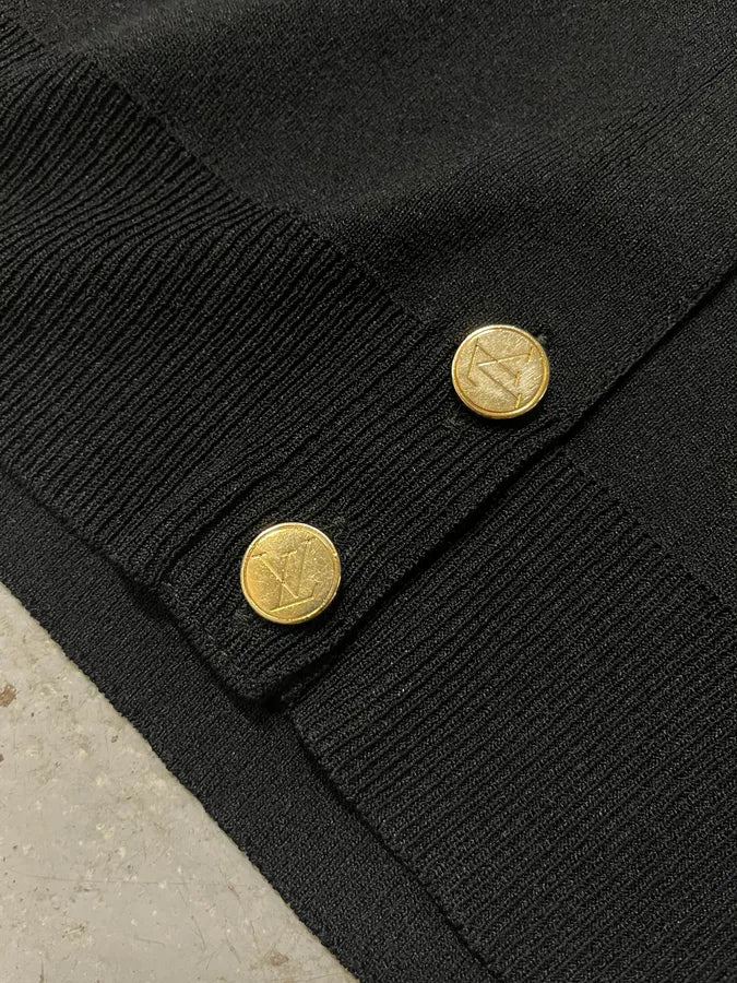 Louis Vuitton Uniformes Black Italian Cardigan - Image 9