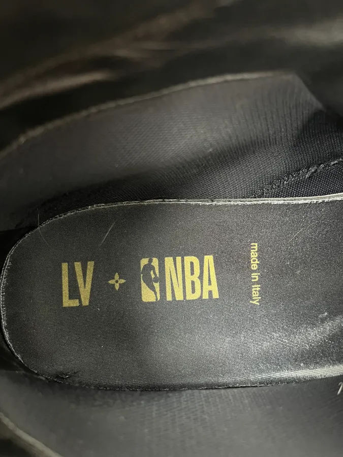 Louis Vuitton X NBA Black Leather Boots - Image 8