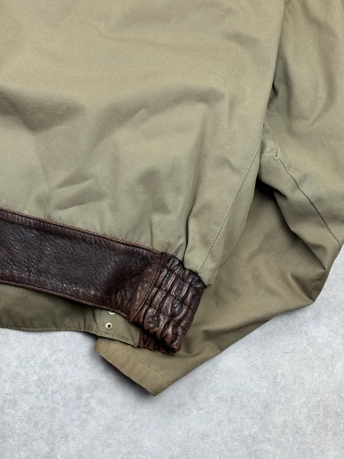 Mac Douglas Khaki Swedish Cargo Bomber Jacket - Image 11