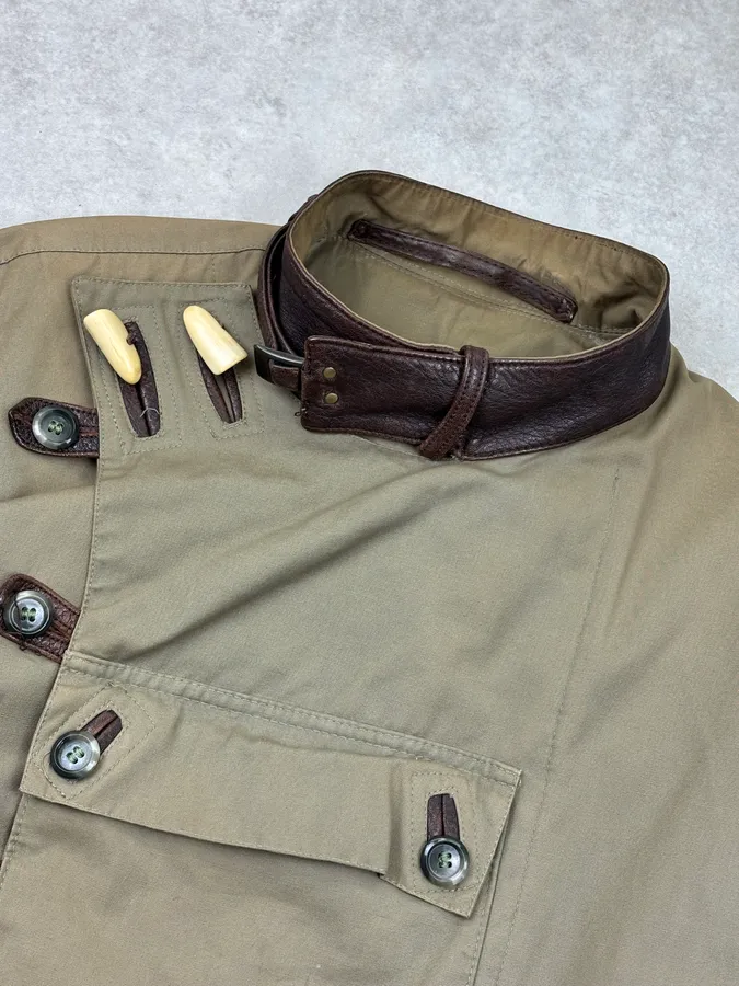 Mac Douglas Khaki Swedish Cargo Bomber Jacket - Image 6