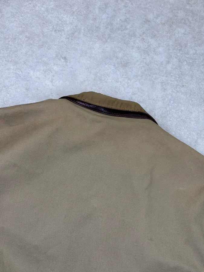 Mac Douglas Khaki Swedish Cargo Bomber Jacket - Image 9