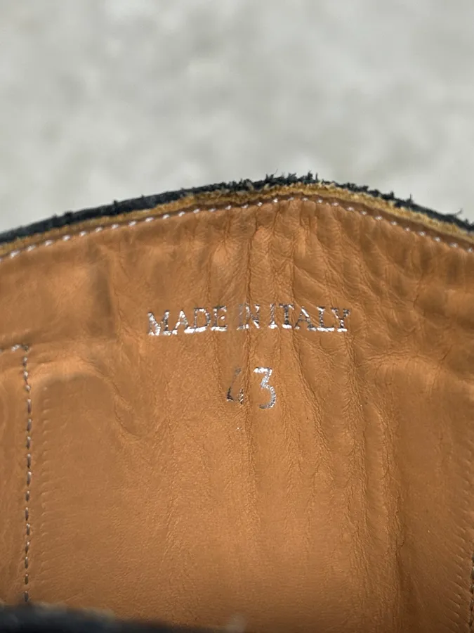 Maison Margiela Black Premium Minimalist Leather Boots - Image 10