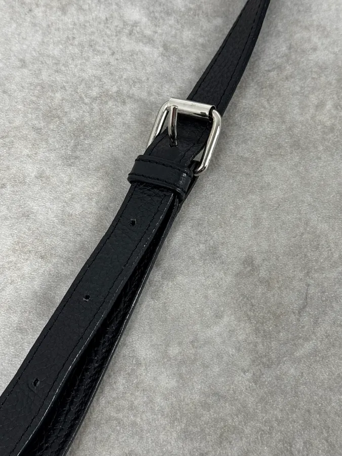 Maison Margiela Black Squared Zip Shoulder Bag - Image 8