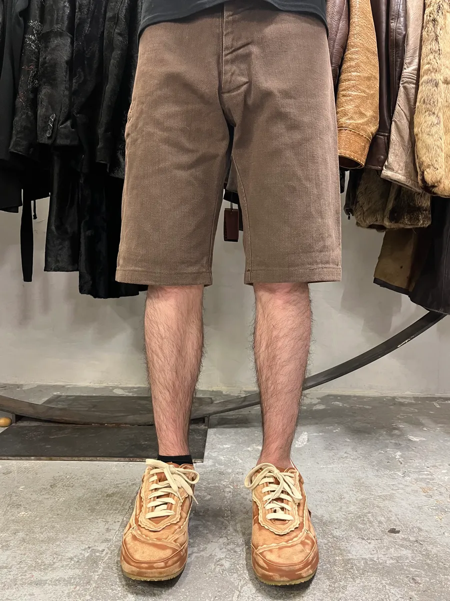Maison Margiela Brown Cozy Shorts - Image 4