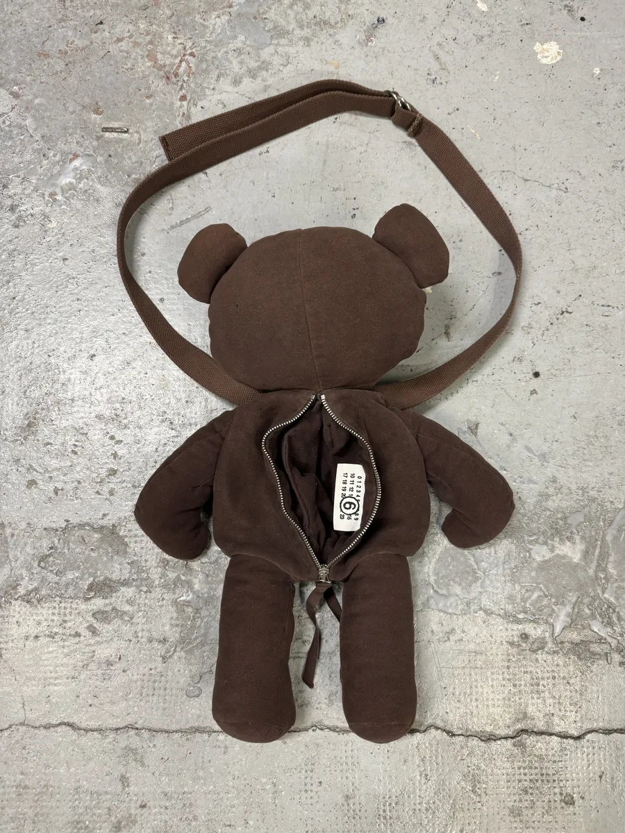 Maison Margiela Brown Teddy Bear Bag - Image 10