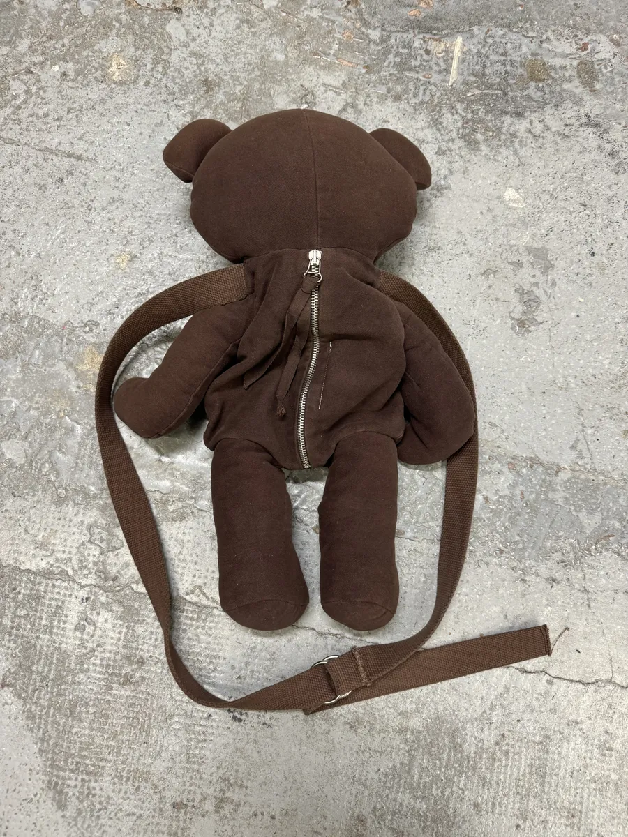 Maison Margiela Brown Teddy Bear Bag - Image 5