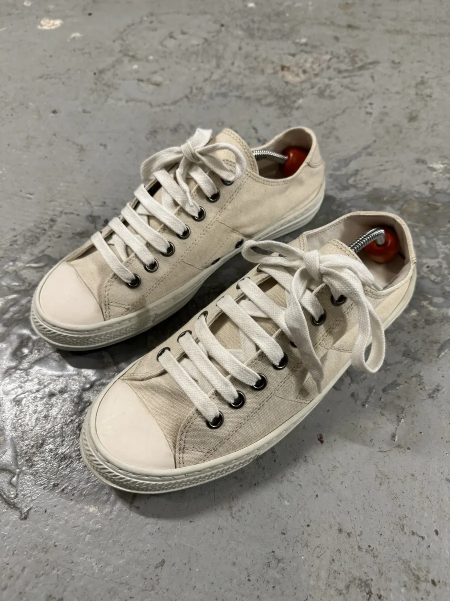 Maison Margiela Creamy Low Relaxed Shoes - Image 3