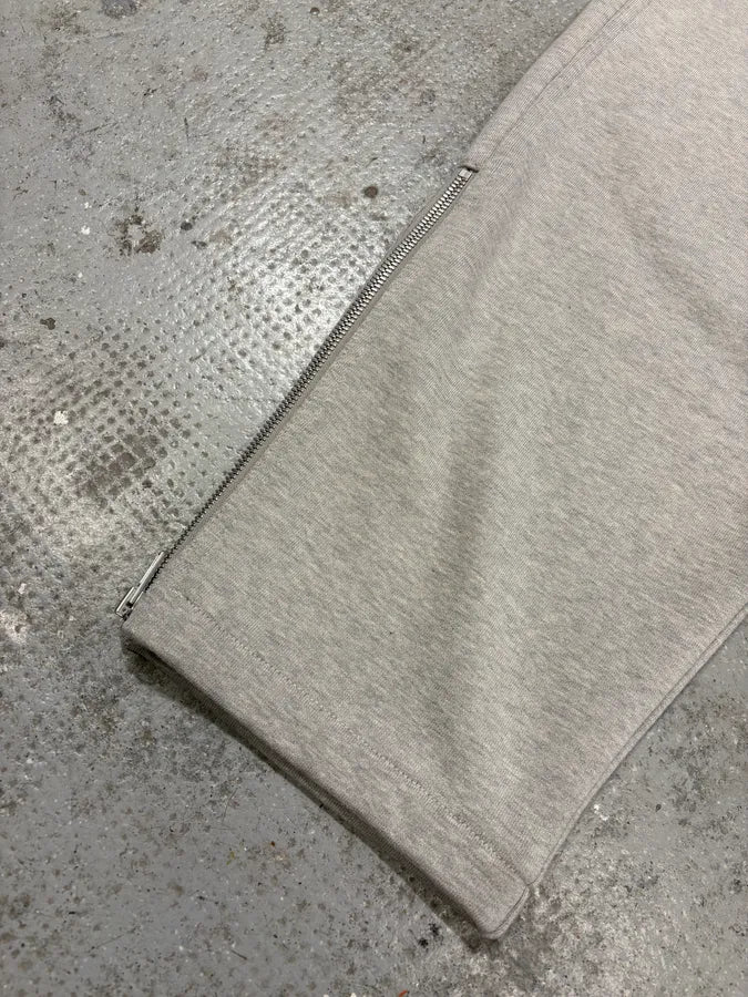 Maison Margiela Grey Zippered Sweatpants - Image 9