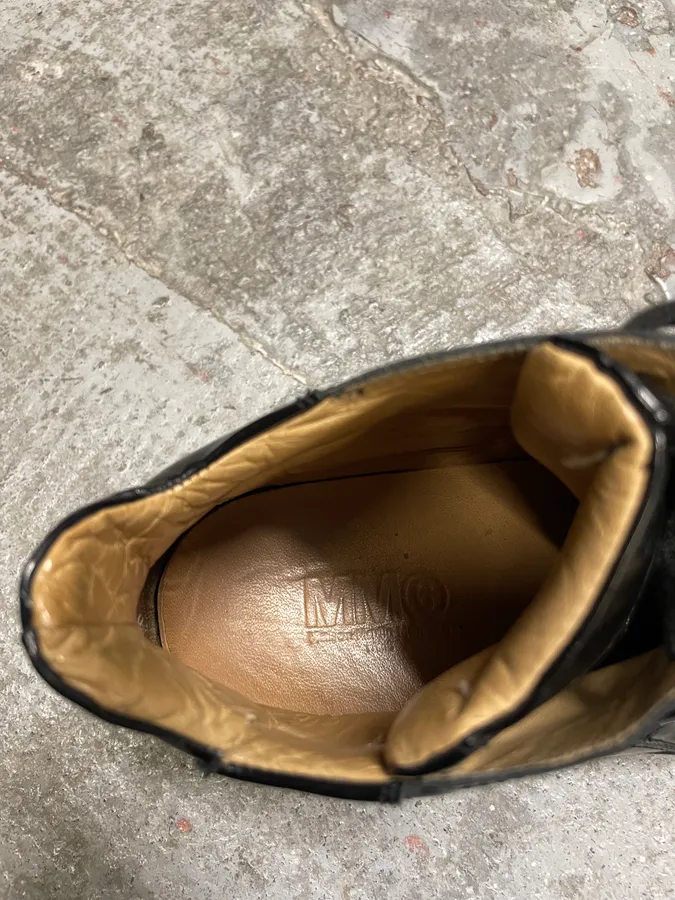 Maison Margiela High Black Patent - Image 9
