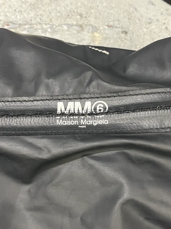 Maison Margiela MM6 Black Crossbody Shoulder Bag - Image 6