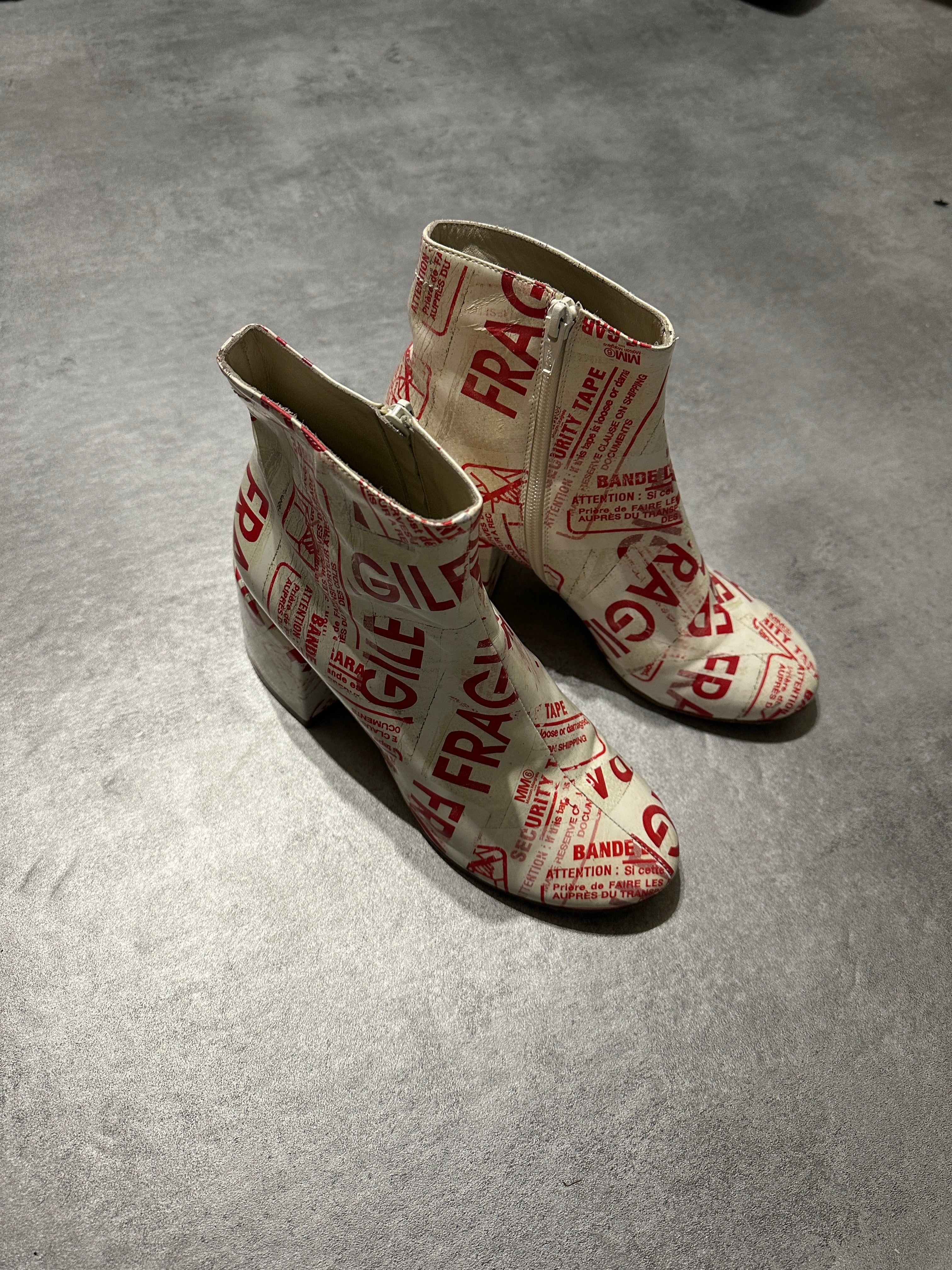 Maison Margiela MM6 Fragile Heel Boots - Image 4