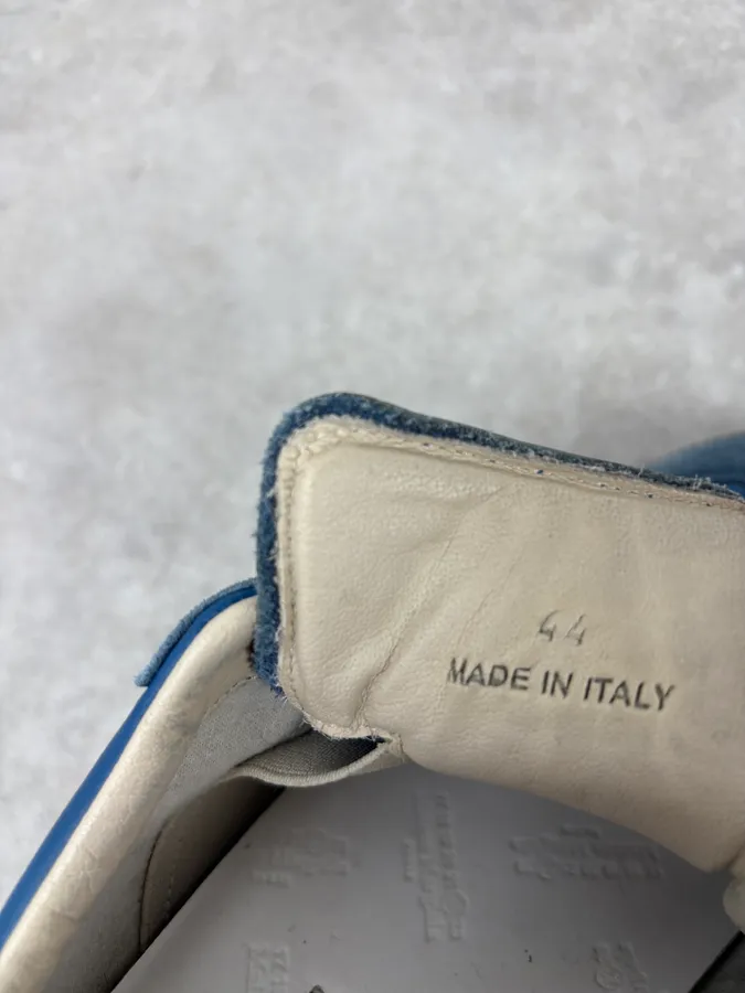 Maison Margiela Replica Blue Army Sneakers - Image 10