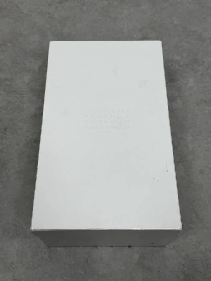 Maison Margiela Replica Brown & Black Leather Velcro High Sneakers - Image 8