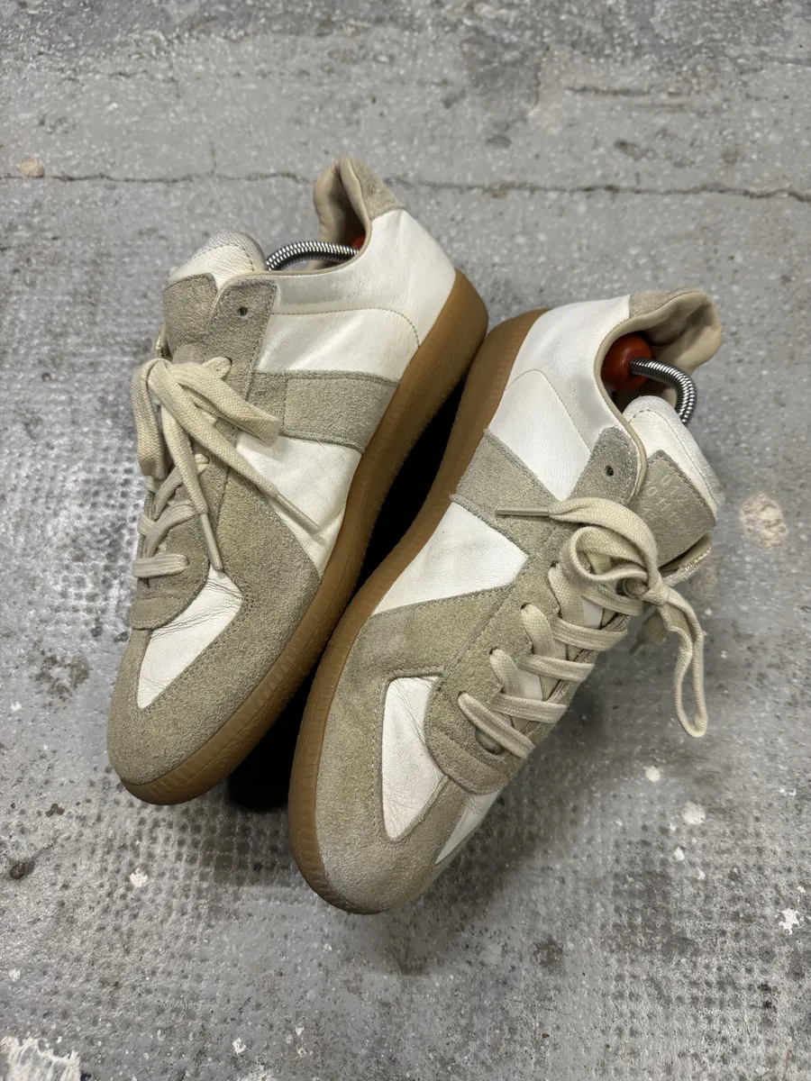 Maison Margiela Replica Classical White Army Low Sneakers - Image 2