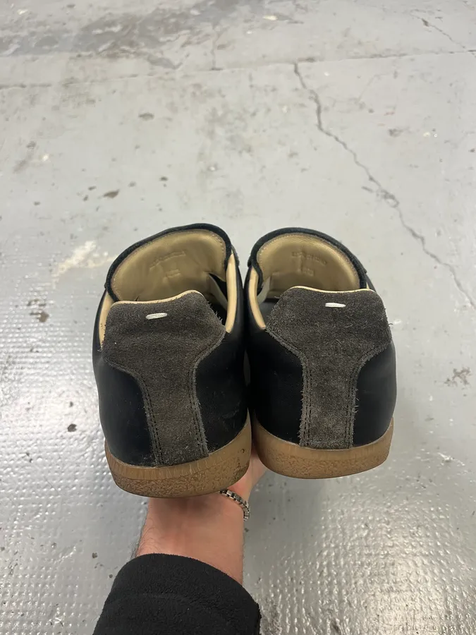 Maison Margiela Replica Gats Brown & Black Leather Shoes - Image 5