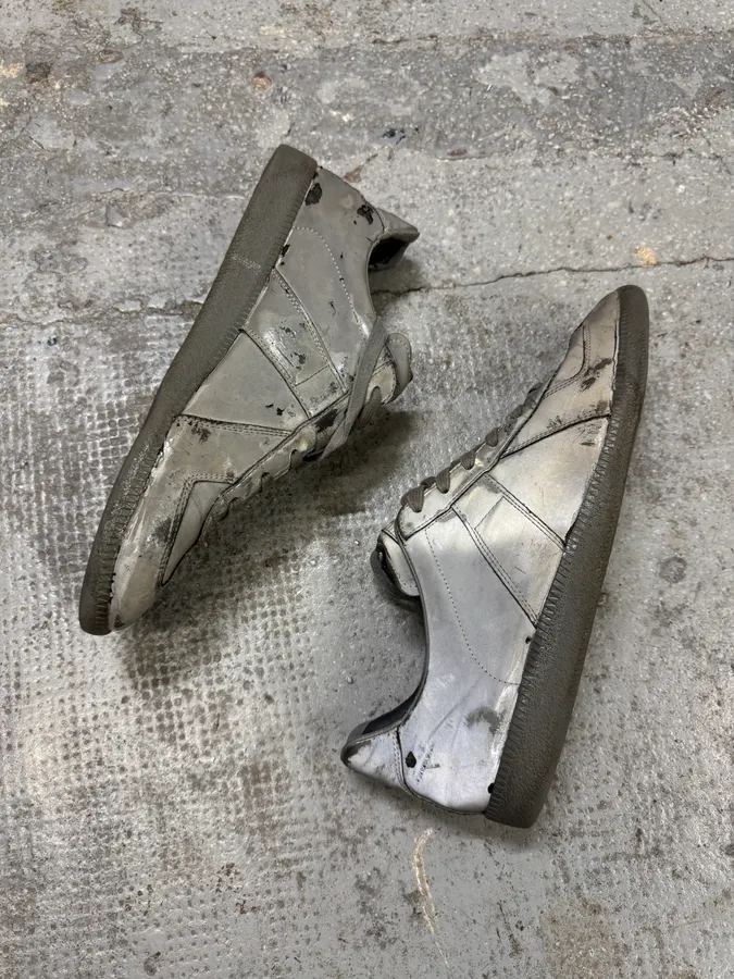Maison Margiela Replica Reflective Low Army Sneakers - Image 8
