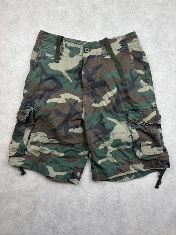 Marc Jacobs Olive Camo Cargo Shorts