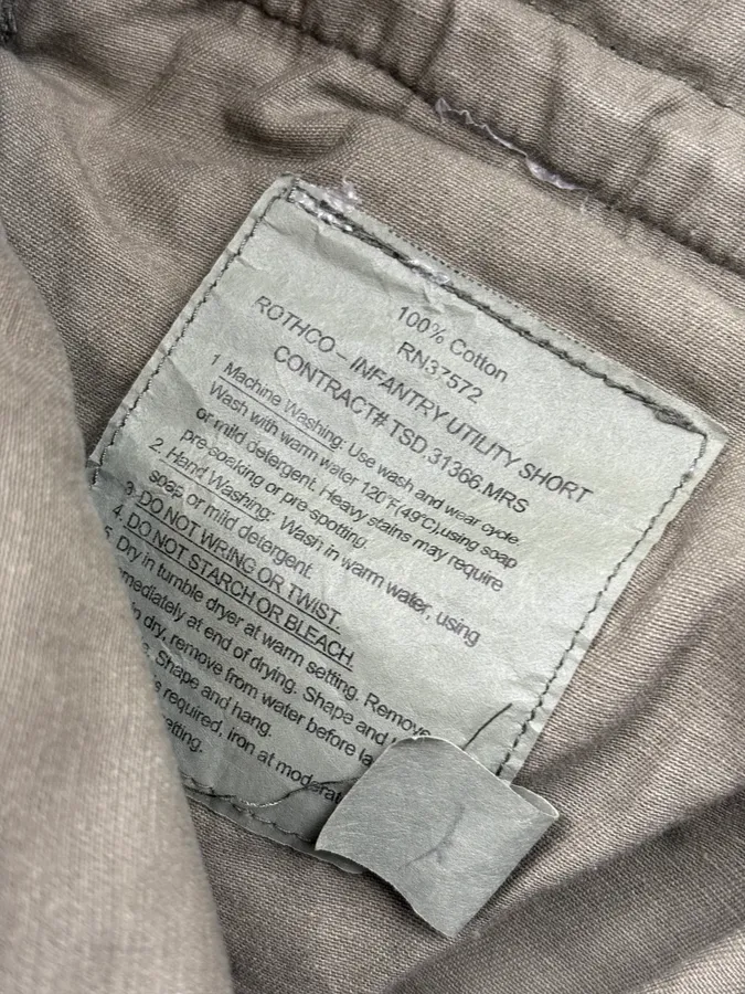 Marc Jacobs Olive Camo Cargo Shorts - Image 10