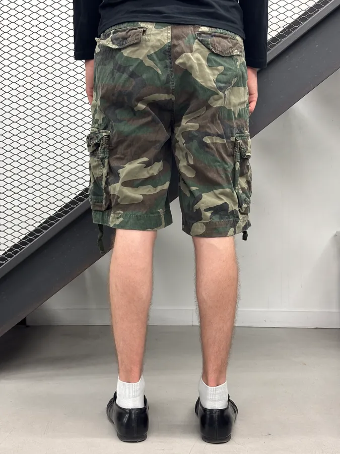 Marc Jacobs Olive Camo Cargo Shorts - Image 4
