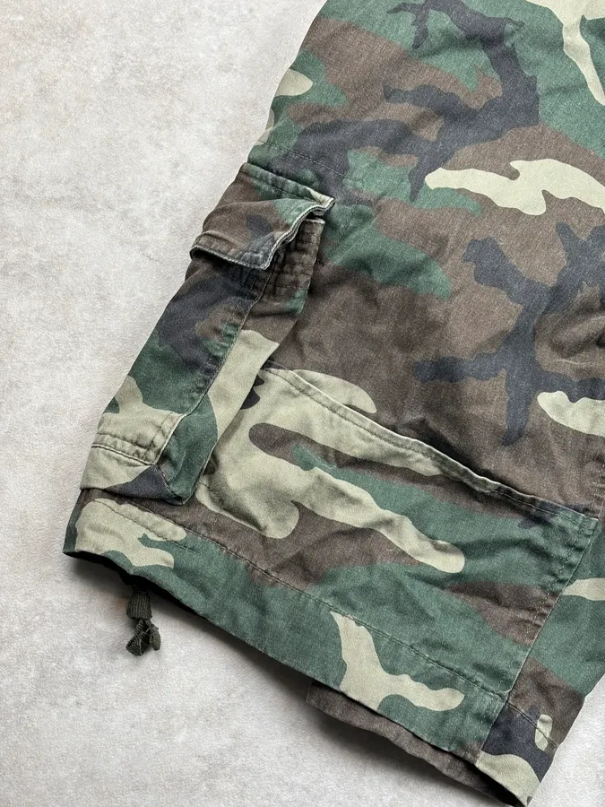 Marc Jacobs Olive Camo Cargo Shorts - Image 9