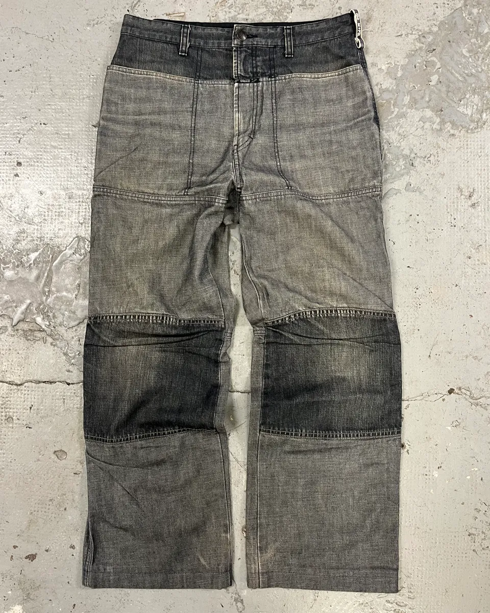 Marithé + François Girbaud Light Grey Denim Jeans