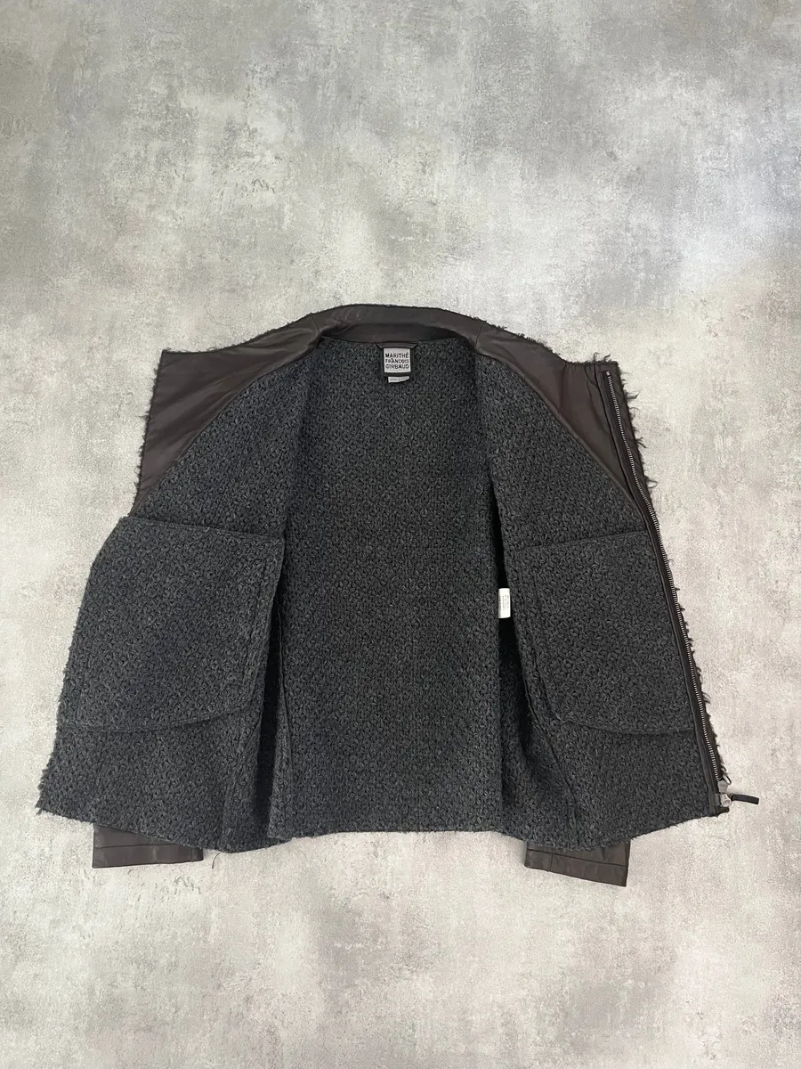 Marithé + François Girbaud Avant-Garde Brown Optimum Rocker Jacket - Image 8