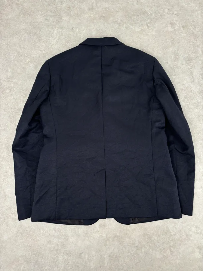 Marni Navy Wool Classy Blazer Jacket - Image 5