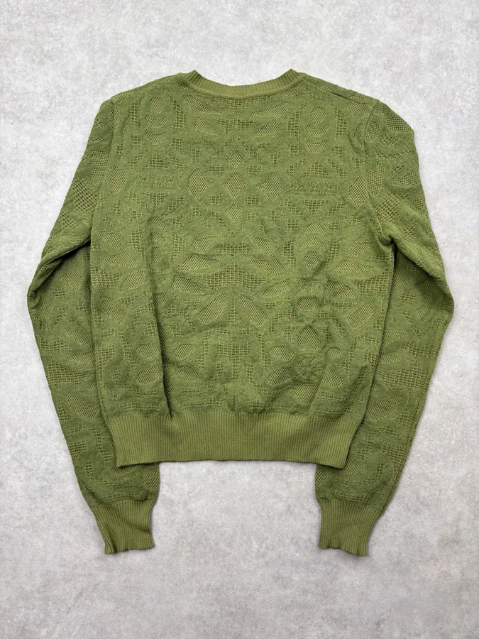 Missoni Olive Diamond Knit Cardigan - Image 5