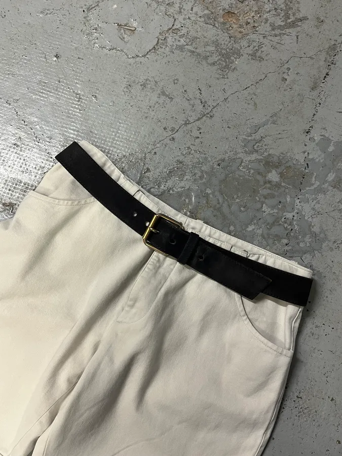 MiuMiu Brown Suede Leather Belt - Image 2