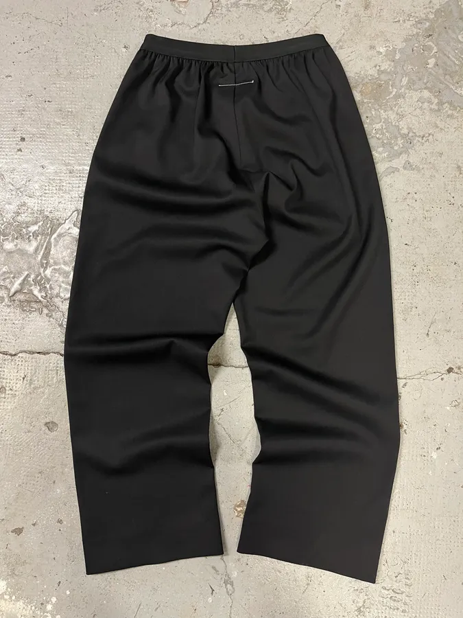 MM6 Maison Margiela Black Cozy Pants