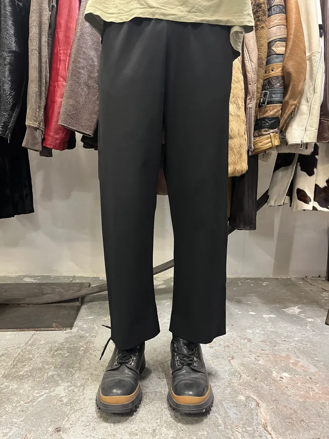 MM6 Maison Margiela Black Cozy Pants - Image 4
