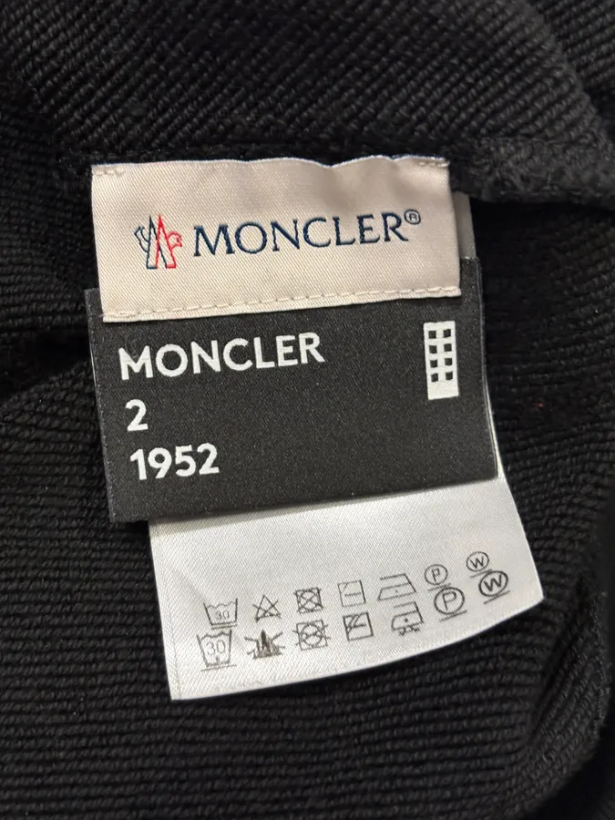 Moncler Black Logo Crewneck Sweater - Image 10