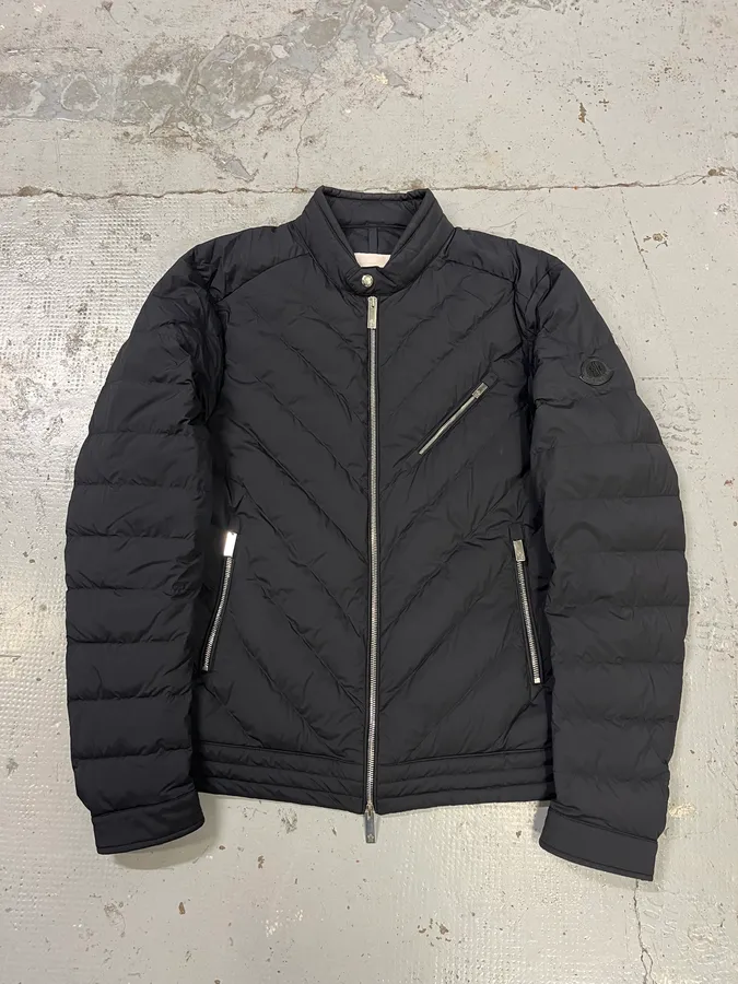 Moncler Black Quilted Puffer Jacket