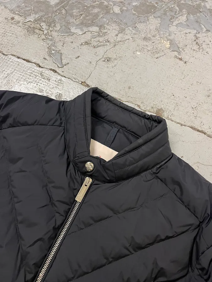 Moncler Black Quilted Puffer Jacket - Image 6
