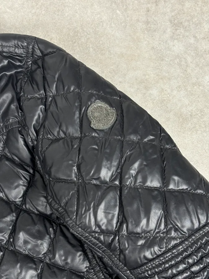 Moncler Black Quilted Puffer Light Jacket - Image 10