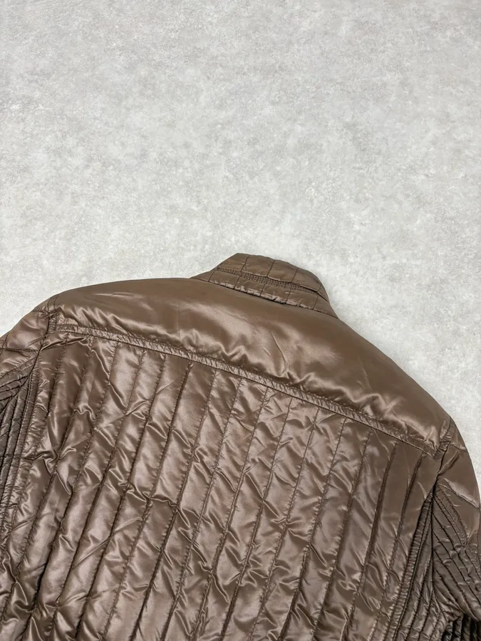 Moncler Brown Quilted Puffer Jacket - Image 7