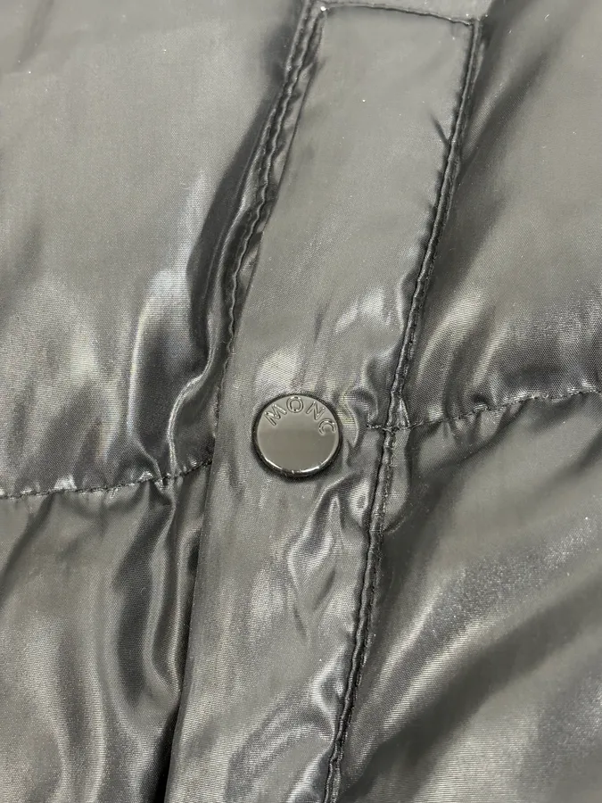 Moncler Fur Hooded Black Puffer Bomber Jacket - Image 10
