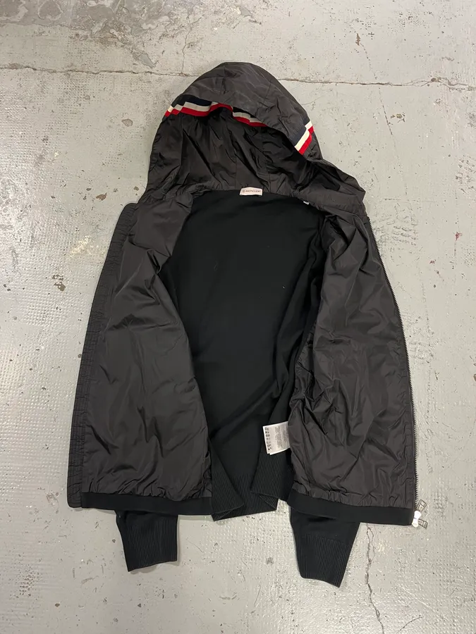 Moncler Light Hybrid French Windbreaker Black Jacket - Image 10