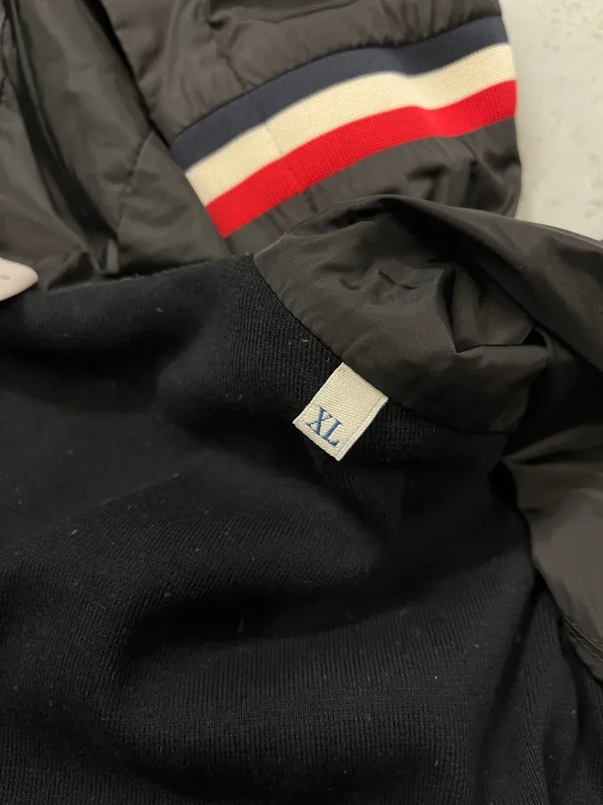 Moncler Light Hybrid French Windbreaker Black Jacket - Image 12