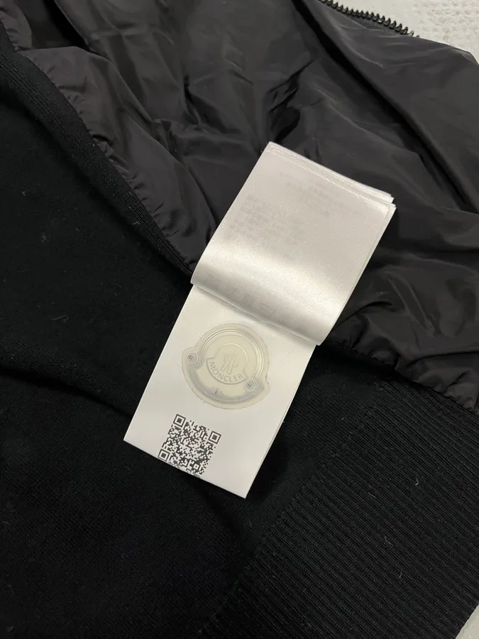 Moncler Light Hybrid French Windbreaker Black Jacket - Image 14