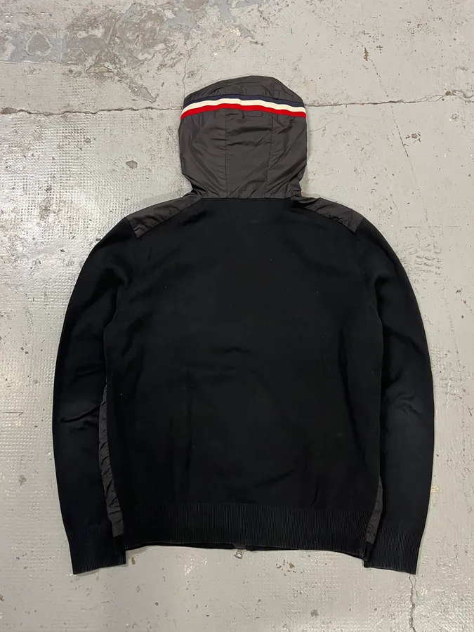 Moncler Light Hybrid French Windbreaker Black Jacket - Image 8