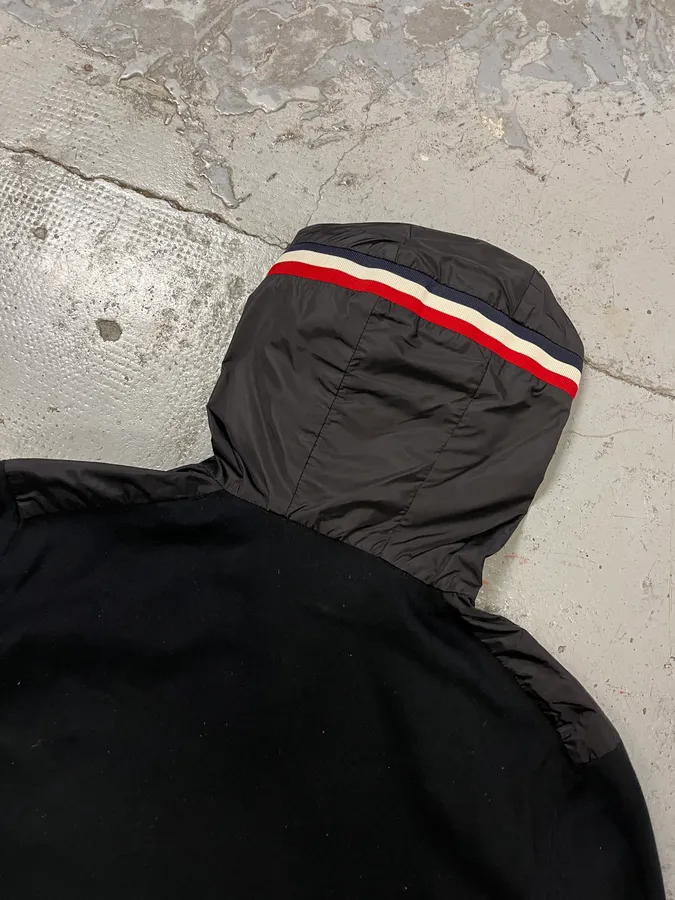 Moncler Light Hybrid French Windbreaker Black Jacket - Image 9